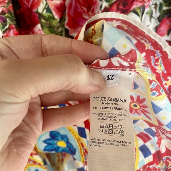 DOLCE & GABBANA shirt sz S - Picture 4 of 5